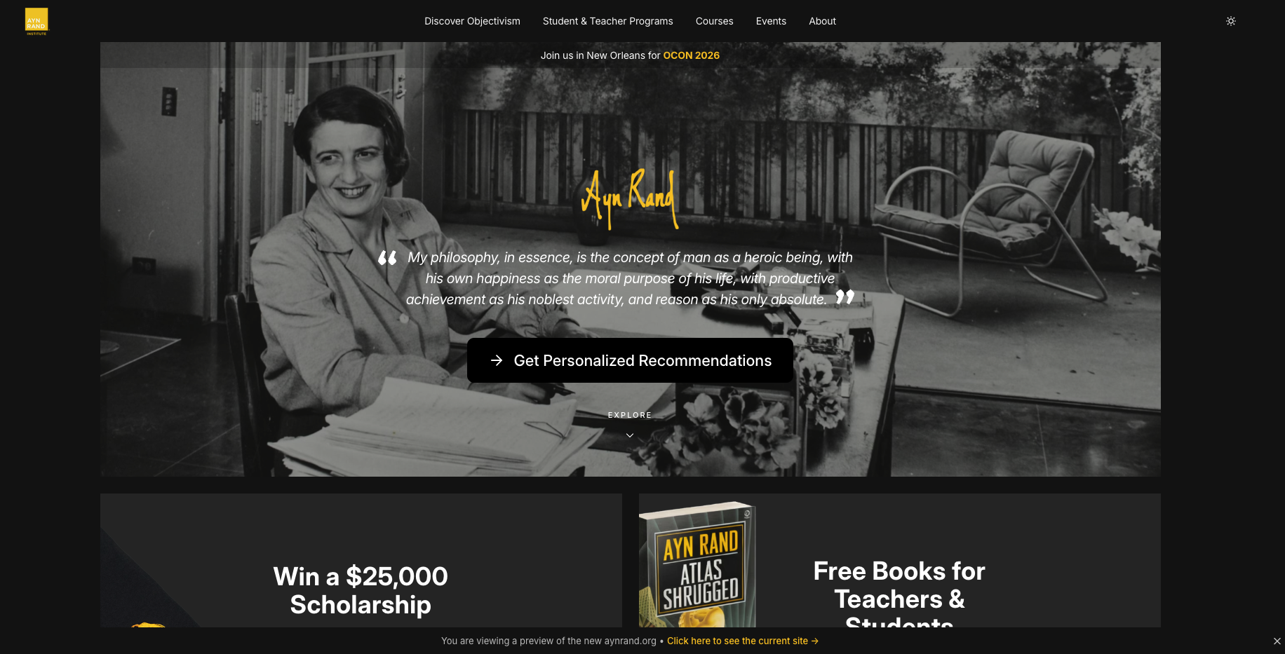 AynRand.org Redesign